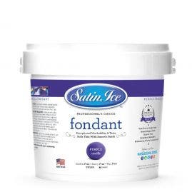 Satin Ice Purple Rolled Fondant - 5lb