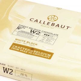 Callebaut White Chocolate Bar W2 - 11lb