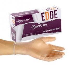 Large Vinyl Gloves Powder Free - 100/ct