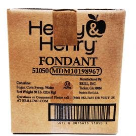 Henry & Henry Bakers Fondant - 50lb