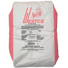 Westco Golden Ladle White Pudding Cake Mix - 50lb