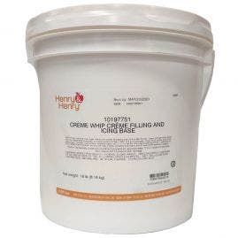 Henry & Henry Creme Whip Filling and Icing Base - 18lb