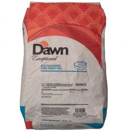 Dawn Foods Old Fashioned Sour Cream Cake Donut Mix - 50lb