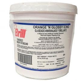 Brill Orange Decorating Icing - 14lb