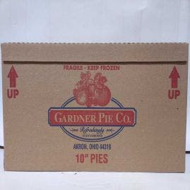 Gardner Pies 10" Dutch Apple  - 44oz/6ct