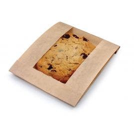 BagCraft Single Serve Kraft Window Bag - 500ct