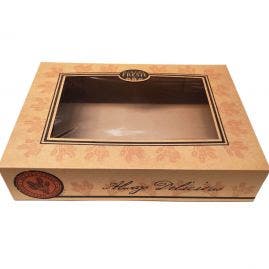 14 x 10 x 4 Kraft Window Box - 100/ct