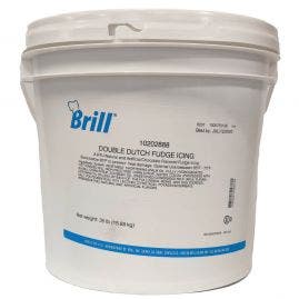 Brill Double Dutch Fudge Icing - 35 lbs