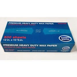 Premium Heavy Duty Wax Paper