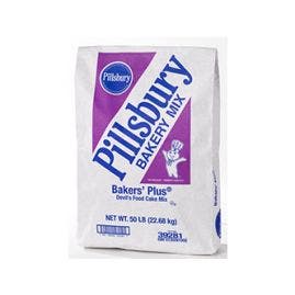Pillsbury Bakers' Plus Devils Food Cake Mix - 50 lbs