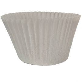 6" White Baking Cups