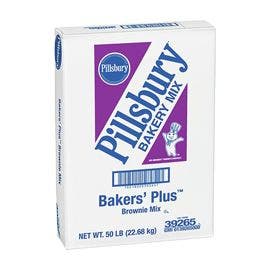 Pillsbury Bakers Plus Brownie Mix - 50 lbs