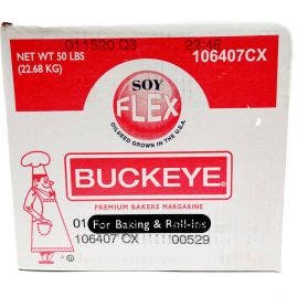 Buckeye Soy Flex Bakers Margarine - 50lb