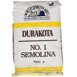 North Dakota Mill Durakota Semolina Flour - 50lb