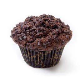 David's Thaw & Serve Double Chocolate Chip Muffin - 6oz/12