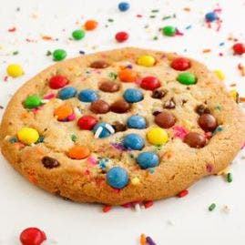 David's Decadent Pre-Formed Celebration M&M Cookie - 4.5oz/80ct