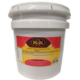 B&K - Ready Raisin Pie Filling - 38 lb