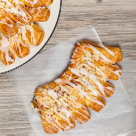 Prime Pastries Almond Bear Claw - 3oz/60ct