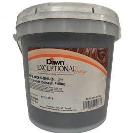 Dawn Foods Exceptional Chocolate Dobash Filling  - 20lbs