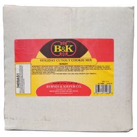 B&K - Holiday Cutout Cookie Mix - 35 lb