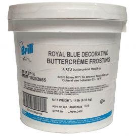 Brill Royal Blue Decorating Icing - 14lb