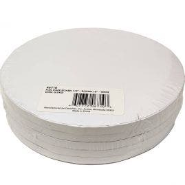 10" White Cake Drums - 5 pack