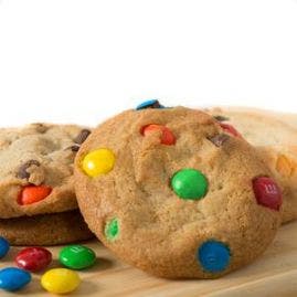 David's Pre-Formed Chocolate Chip M&M Cookie