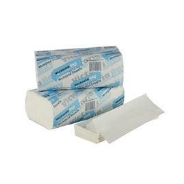 White C-Fold Paper Towels - 2400/ct