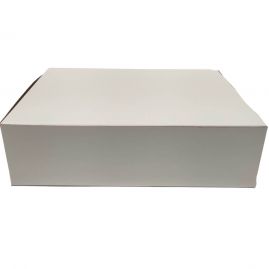 14 X 10 X 4 White Bakery Box - 100/ct