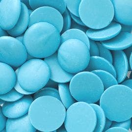 Merckens Blue Chocolate Wafers