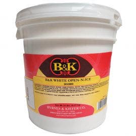 B&K - White Open-N-Ice - 22 lb