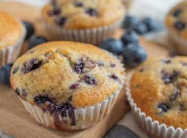 Blueberry Muffin Batter Image