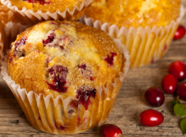 Cranberry Muffin Batter Image