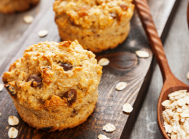 Oatmeal & Raisin Muffin Batter