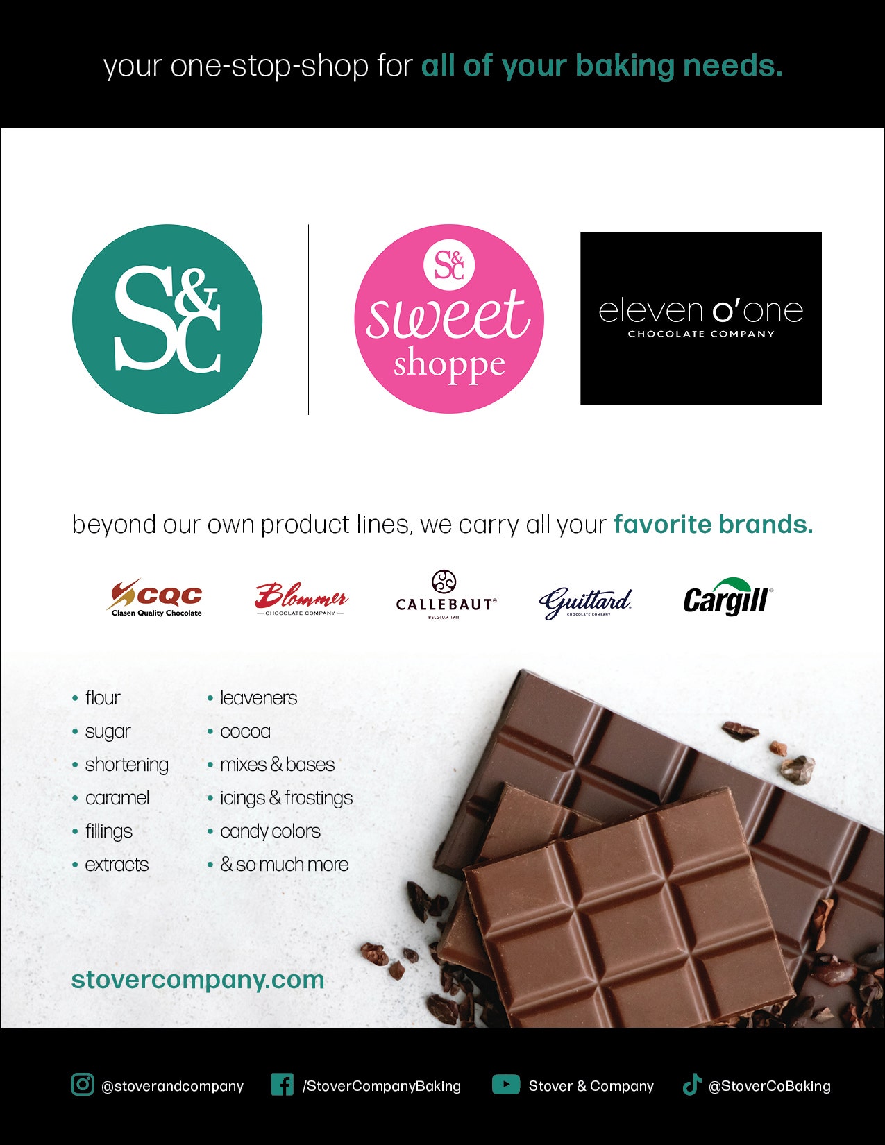 your one stop shop for all things baking