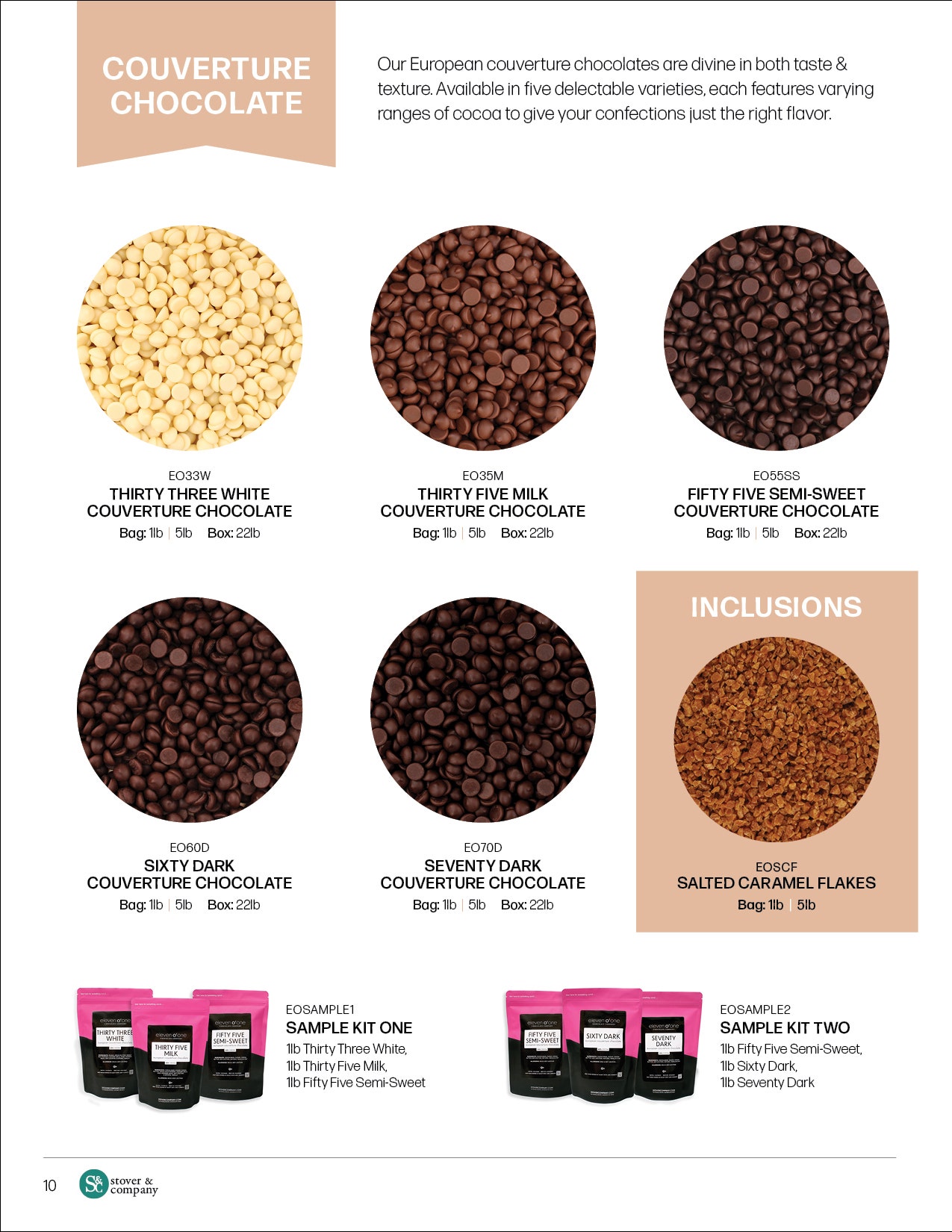 Shop Eleven o'one Couverture Chocolates