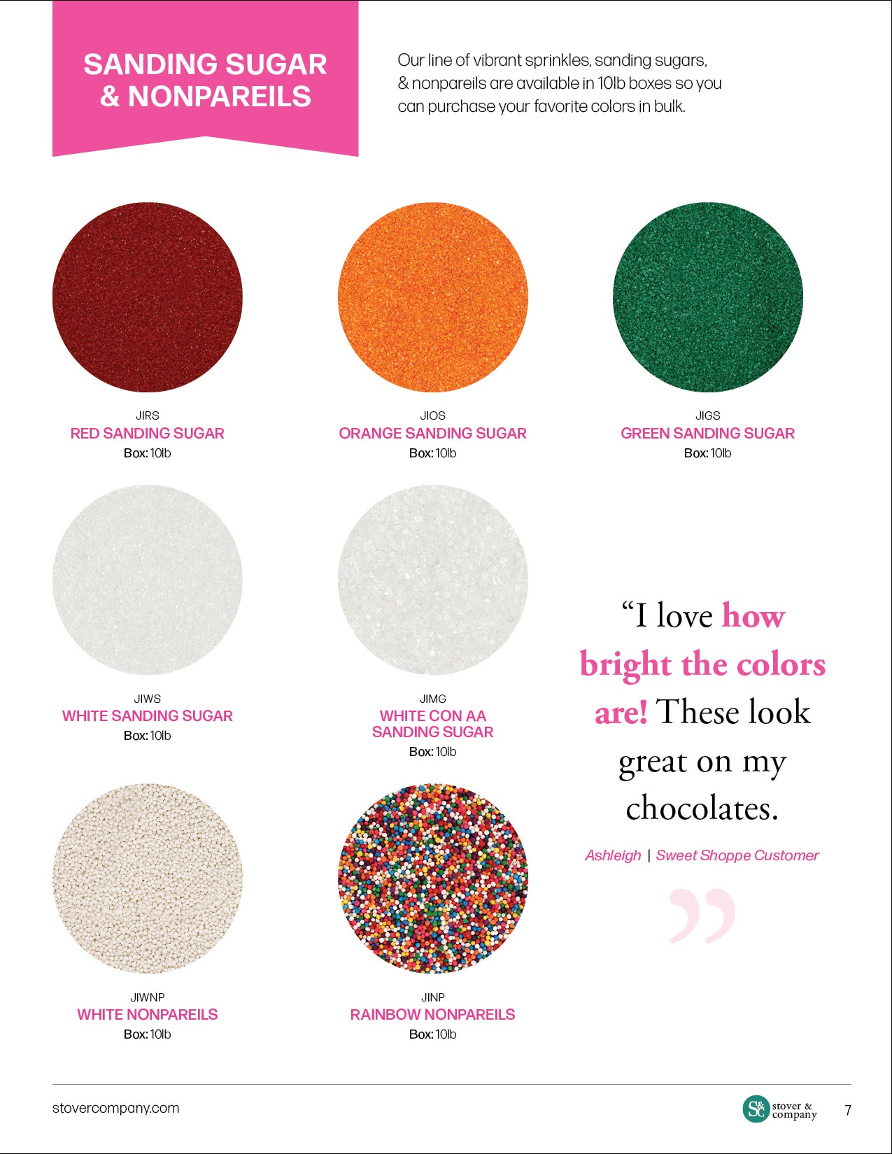 Shoppe Sweet Shoppe Sanding Sugar & Nonpareils 